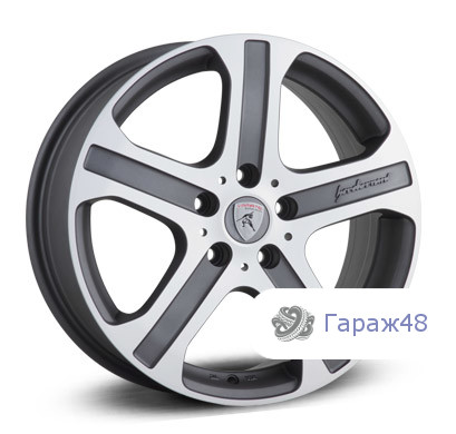 Yamato Samurai Minamoto no Sunemoto R18 / 7.5J PCD 5x112 ET 42 ЦО 57.1 Литые Графит матовый с полированной лицевой поверхностью